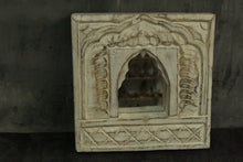 Load image into Gallery viewer, Antique Inspired Handcrafted Wooden Rustic Mirror Indian Jharokha - Style It by Hanika

