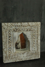 Load image into Gallery viewer, Antique Inspired Handcrafted Wooden Rustic Mirror Indian Jharokha - Style It by Hanika
