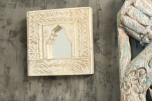 Load image into Gallery viewer, Antique Inspired Handcrafted Wooden Rustic Mirror Indian Jharokha - Style It by Hanika
