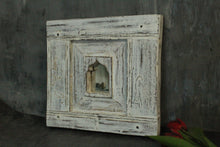 Load image into Gallery viewer, Antique Inspired Handcrafted Wooden Rustic Mirror Indian Jharokha - Style It by Hanika
