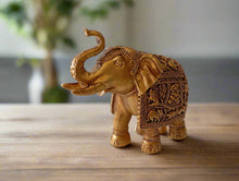 Load image into Gallery viewer, Antique Style Elephant Statue - Vintage Animal Figurine, Unique Elephant Gift - Style It by Hanika
