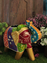 Load image into Gallery viewer, Beautiful Handcrafted Wooden Elephant Tealight - Style It by Hanika
