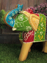 Load image into Gallery viewer, Beautiful Handcrafted Wooden Elephant Tealight - Style It by Hanika
