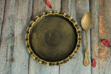 Load image into Gallery viewer, Beautiful Metal Art Plate Brass Finish - Style It by Hanika
