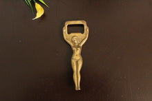 Load image into Gallery viewer, Beautiful Vintage Brass Bottle Opener-female figure Bar tool women opener - Style It by Hanika
