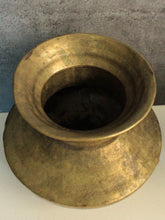 Load image into Gallery viewer, Beautiful Vintage Brass Chari / Oil or Ghee Vessel - Style It by Hanika
