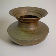 Load image into Gallery viewer, Beautiful Vintage Brass Chari / Oil or Ghee Vessel - Style It by Hanika
