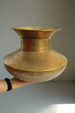 Load image into Gallery viewer, Beautiful Vintage Brass Chari / Water Pot - Style It by Hanika
