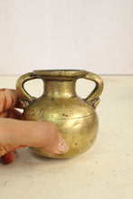 Load image into Gallery viewer, Beautiful Vintage Brass Flower Vase - Style It by Hanika
