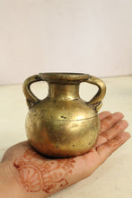 Load image into Gallery viewer, Beautiful Vintage Brass Flower Vase - Style It by Hanika

