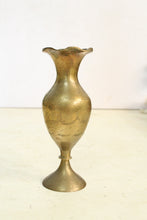 Load image into Gallery viewer, Beautiful Vintage Brass Flower Vase - Style It by Hanika
