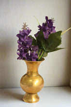 Load image into Gallery viewer, Beautiful Vintage Brass Flower Vase - Style It by Hanika
