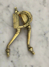 Load image into Gallery viewer, Beautiful Vintage Brass Nut Cracker (Length - 18&quot;) - Style It by Hanika
