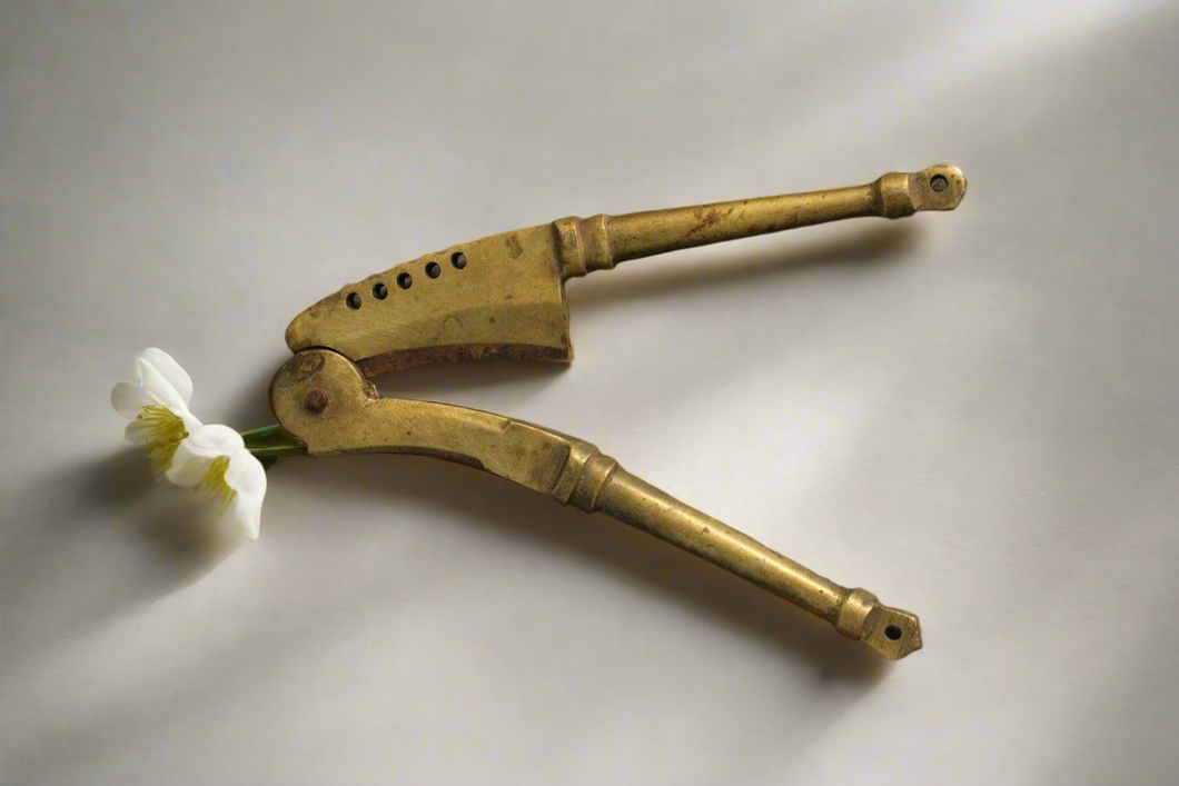 Beautiful Vintage Brass Nut Cracker - Style It by Hanika