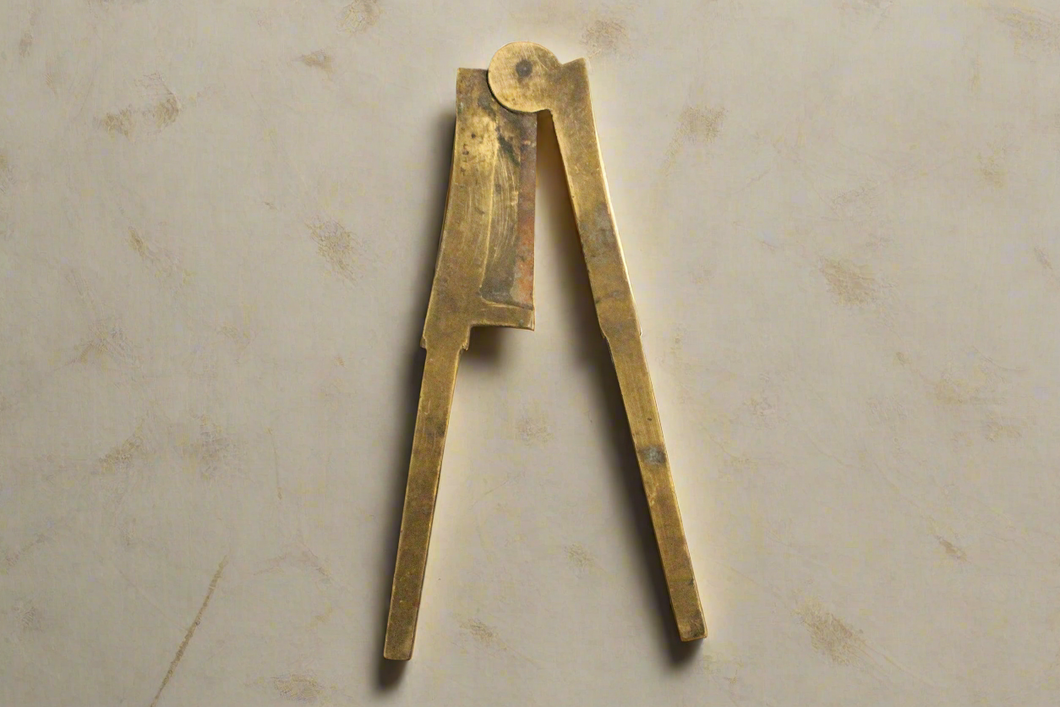Beautiful Vintage Brass Nut Cracker - Style It by Hanika
