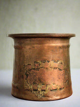 Load image into Gallery viewer, Beautiful Vintage Brass panchpatra / Holy water pot/ Glass - Style It by Hanika
