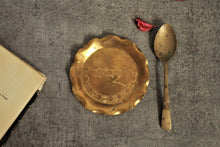 Load image into Gallery viewer, Beautiful Vintage Brass Plate (Length - 4.3&quot;) - Style It by Hanika
