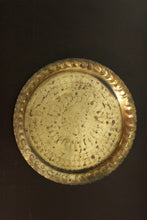 Load image into Gallery viewer, Beautiful Vintage Brass Plate - Style It by Hanika
