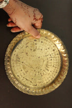 Load image into Gallery viewer, Beautiful Vintage Brass Plate - Style It by Hanika
