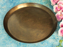 Load image into Gallery viewer, Beautiful Vintage Brass Thali Size 34 x 34 x 2.5 cm - Style It by Hanika
