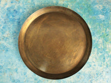 Load image into Gallery viewer, Beautiful Vintage Brass Thali Size 34 x 34 x 2.5 cm - Style It by Hanika
