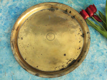 Load image into Gallery viewer, Beautiful Vintage Brass Thali - Style It by Hanika
