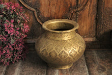 Load image into Gallery viewer, Beautiful Vintage Brass Water Pot - Style It by Hanika
