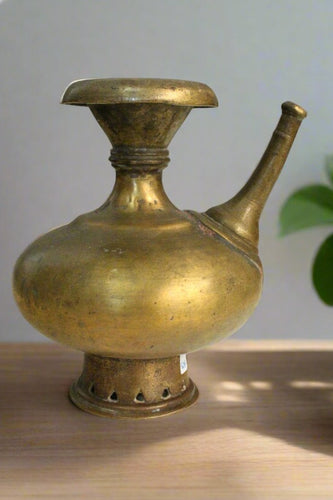 Beautiful Vintage Brass Water Pot - Style It by Hanika
