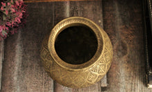 Load image into Gallery viewer, Beautiful Vintage Brass Water Pot - Style It by Hanika
