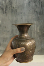 Load image into Gallery viewer, Beautiful Vintage Copper Flower Vase - Style It by Hanika
