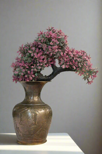 Beautiful Vintage Copper Flower Vase - Style It by Hanika