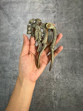 Load image into Gallery viewer, Beautiful Vintage Dragon Brass Nut Cracker (Length - 13&quot;) - Style It by Hanika
