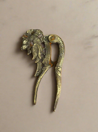 Beautiful Vintage Dragon Brass Nut Cracker (Length - 13