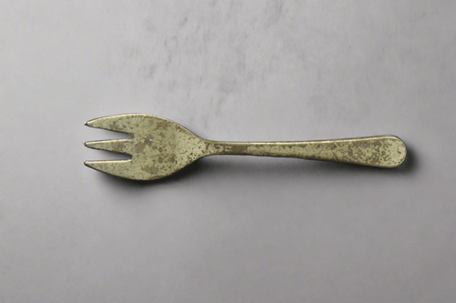 Beautiful Vintage German Silver Fork (Length - 4.9