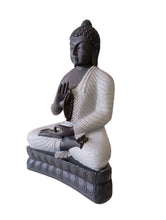 Load image into Gallery viewer, Buddha Statue | Meditating Buddha Statue with Mala Beads | Spiritual Home Decor | Yoga Studio Art - Style It by Hanika
