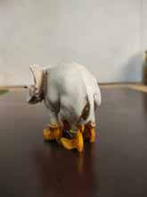 Load image into Gallery viewer, Charming Poly Resin White Elephant with Shoes - Style It by Hanika
