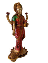 Load image into Gallery viewer, Divine Blessings: Poly Resin Lakshmi Statue - Style It by Hanika
