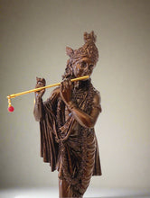 Load image into Gallery viewer, Divine Cold Cast Krishna Flute Statue | Handcrafted Religious Figurine | Spiritual Home Decor Gift | Hindu Deity Statue - Style It by Hanika
