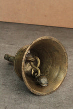 Load image into Gallery viewer, Echoes of Tradition: Antique Brass Temple Bell - Style It by Hanika
