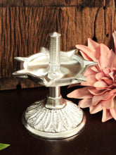 Load image into Gallery viewer, Elegant Metal Pooja Stand: Enhance Your Spiritual Space with Deepak&#39;s Creation - Style It by Hanika

