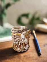 Load image into Gallery viewer, Elephant Hold-It-All: Artistic Resin Desk Organizer - Style It by Hanika
