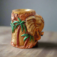 Load image into Gallery viewer, Elephant Hold-It-All: Artistic Resin Desk Organizer - Style It by Hanika
