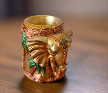 Load image into Gallery viewer, Elephant Hold-It-All: Artistic Resin Desk Organizer - Style It by Hanika

