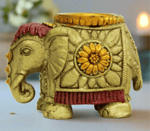 Load image into Gallery viewer, Elephant Tealight Candle Holder set of 2 - Style It by Hanika
