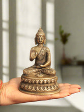 Load image into Gallery viewer, Exquisite Brass Vintage Buddha Statue - Style It by Hanika
