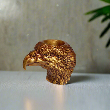 Load image into Gallery viewer, Golden Eagle Head Pen Holder, Desk Organizer - Style It by Hanika
