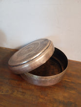 Load image into Gallery viewer, Golden Hearth: Vintage Brass Chapati Box - Style It by Hanika
