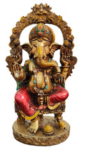 Load image into Gallery viewer, Handcrafted Lord Ganesh Idol | Fine Carving by Tribal Artisans | Ganpati Statue for Home Décor &amp; Gifting - Style It by Hanika
