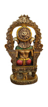Load image into Gallery viewer, Handcrafted Lord Ganesh Idol | Fine Carving by Tribal Artisans | Ganpati Statue for Home Décor &amp; Gifting - Style It by Hanika
