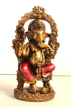 Load image into Gallery viewer, Handcrafted Lord Ganesh Idol | Fine Carving by Tribal Artisans | Ganpati Statue for Home Décor &amp; Gifting - Style It by Hanika
